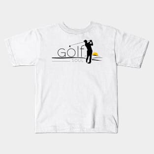 Golf Soul Golfing Kids T-Shirt